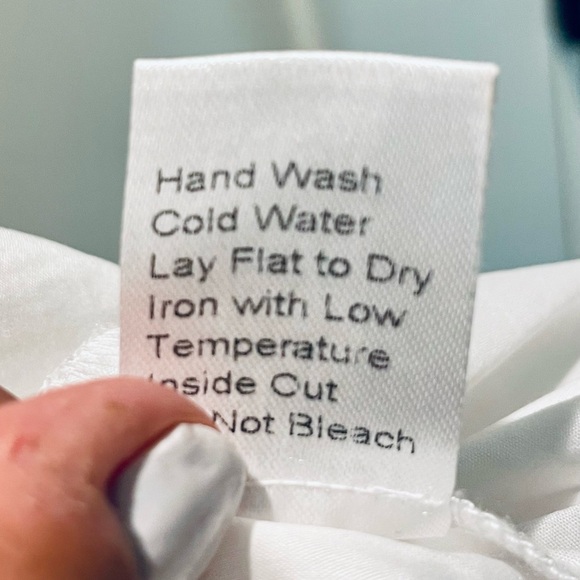 Ming Wang Mandarin Collar Sleeveless Zipper Front Cotton Blend Washable L Blouse - Picture 6 of 8